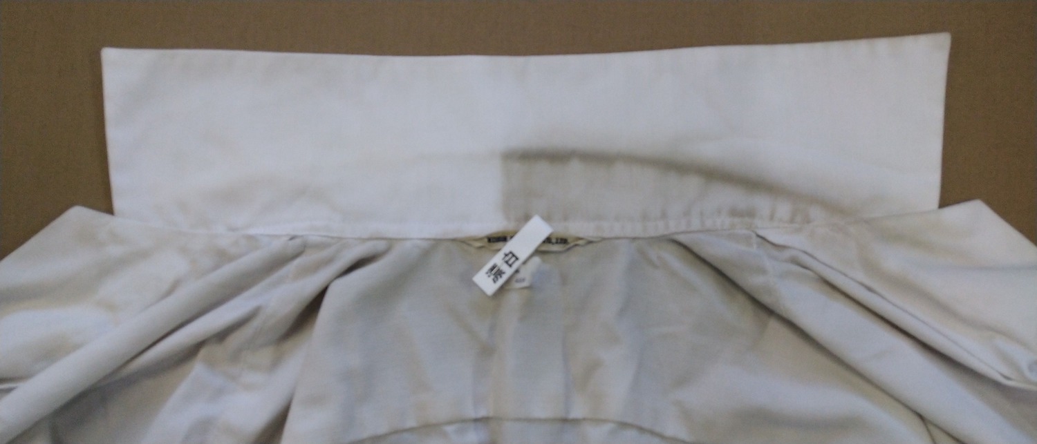がんばれ受験生！制服の汚れを落として気持ちも新たに。